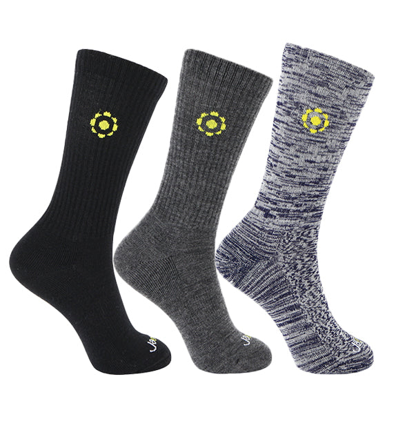 Rich Merino Everyday Crew Socks