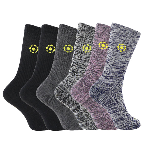 Rich Merino Everyday Crew Socks