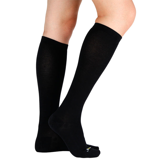 Pima Cotton Everyday Compression Socks (15-20mmHg) - Solids - 12 Pack