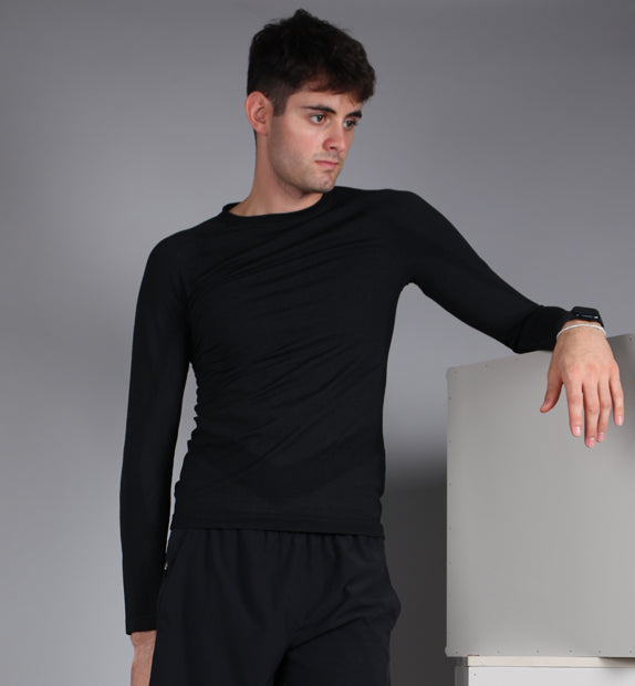 Merino Active Seamless Compression Base Layer - Men&