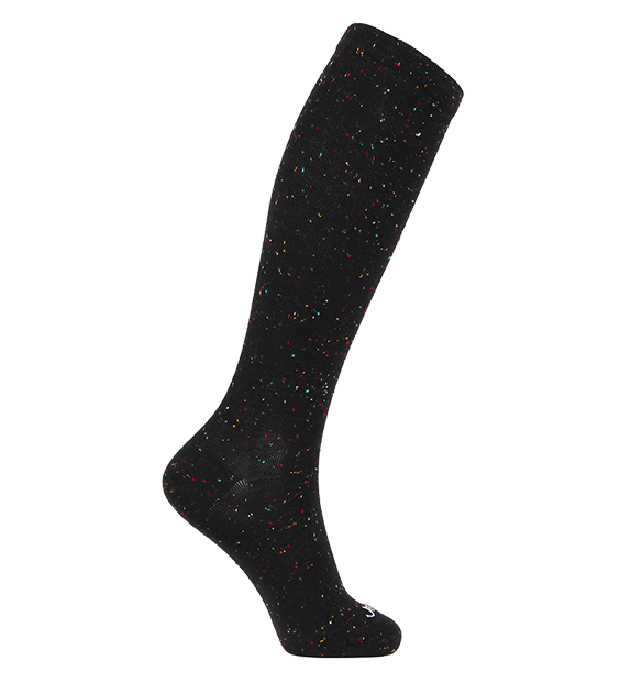 Cotton Everyday Compression Socks (15-20mmHg) - Speckled - 3 Pack