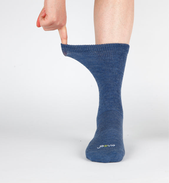 Rich Merino Relax Fit Non Binding Socks - 3 Pack