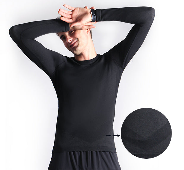 Merino Active Seamless Compression Base Layer - Men&