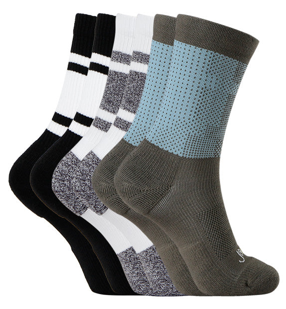 Perfromance Compression Active Crew Socks