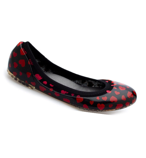 ja-vie hearts jelly flats shoes