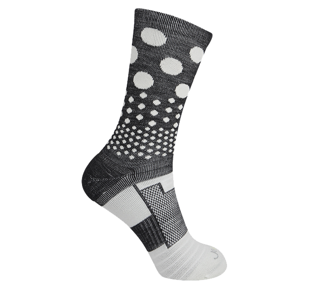 Merino Performance Active Crew Socks#color_black