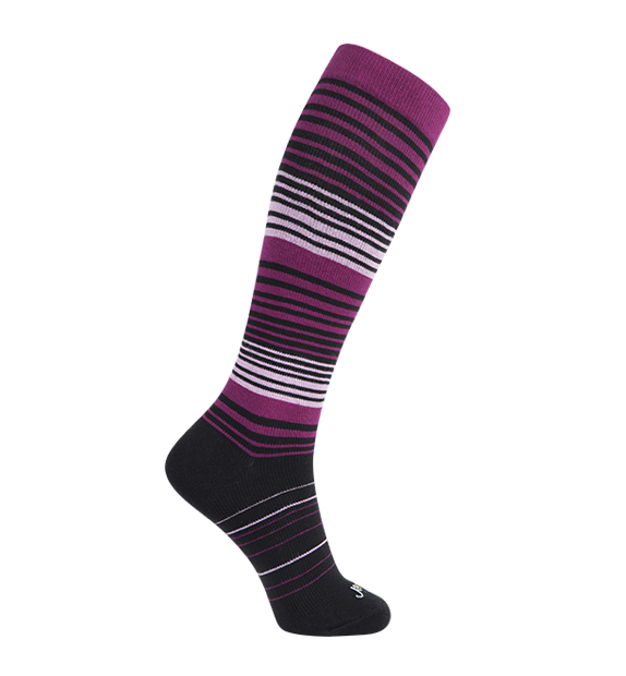 Cotton Compression Socks#color_fuchsia