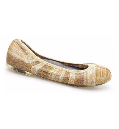 ja-vie metallic stripe jelly flats shoes