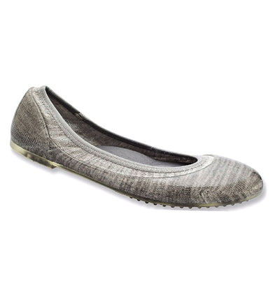 ja-vie slate stripe jelly flats shoes